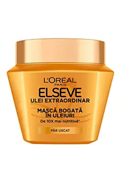 L'Oreal Paris Elseve Mască de păr cu ulei extraordinar, 300 ml