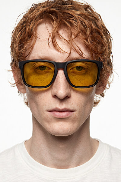 Bilge Karga Ravian Black Brown Men's Sunglasses