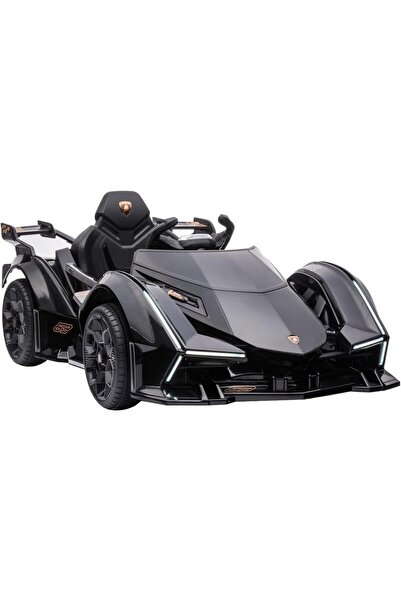 ES TOYS سيارة لامبورغيني V12 فيجن جران توريزمو للأطفال مرخصة بقوة 12 فولت 7 أ...
