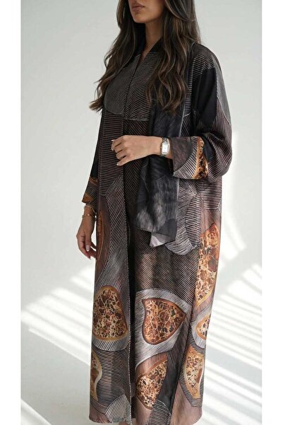 AYA Mwt1441 Printed Abaya |   Printed Abaya