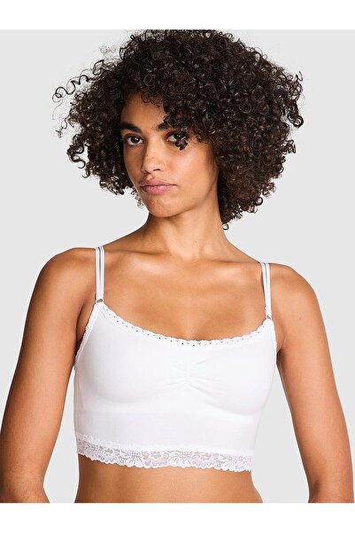 PINK Pamuklu Hafif Dolgu Destekli Bralet