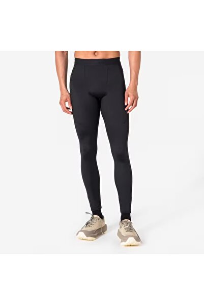 Decathlon Erkek Koşu Taytı - Siyah - Kiprun Run Flow
