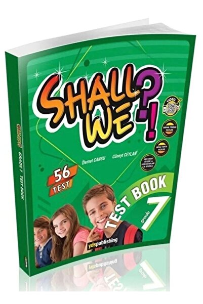 yds publishing 7. Sınıf Shall We?! 7 Test Book