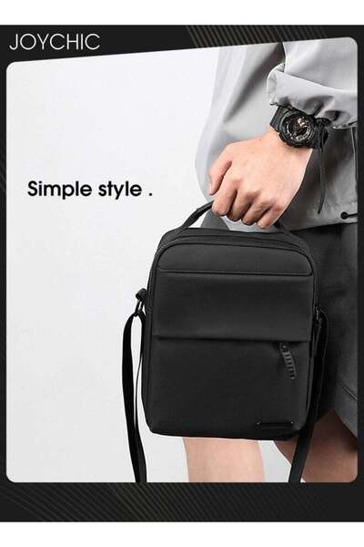 Joychic Trendy Nylon Waterproof Men Crossbody Bag Portable Shoulder Bag Casua...