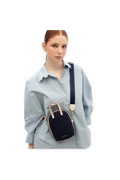 Benetton Bnt_1826 19X12X4 Çapraz Lacivert Kadın Çanta