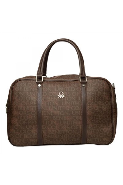 Benetton Bnt_1792 28X43X13 Valiz Kahverengi Kadın Valiz
