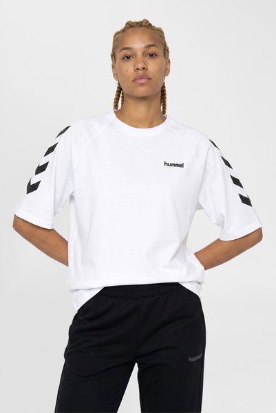 hummel KEEPER CHEVRON W KISA KOLLU TİŞÖRT
