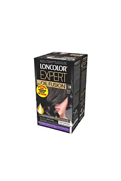 Loncolor Expert Oil Fusion 1.0 Negru, pachet promoțional cu 2 bucăți