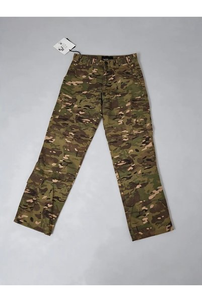 Unisex kamuflaj pantolon