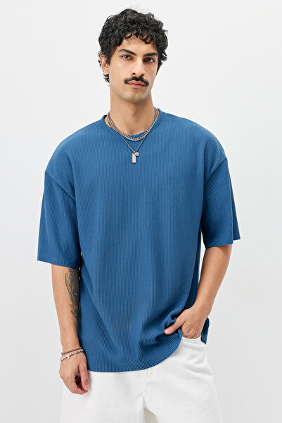 S13 Store Κοντομάνικο μπλουζάκι oversize με κορδόνια