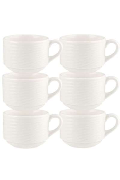odjas Set 6 cesti portelan pentru cafea BONNA LOOP 180ml