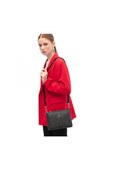 Benetton Bnt_1800 18X23X8 Omuz Siyah Kadın Çanta