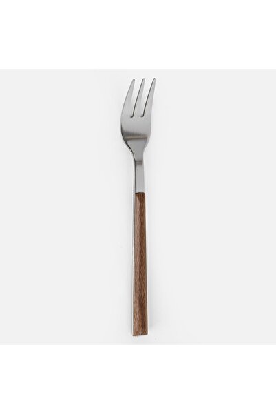 OEM Stainless Steel Fork with Wood Effect Handle 16cm