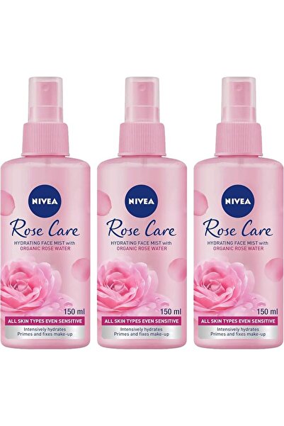 Nivea Body NIVEA Face Mist Hydrating, Care with Organic Rose Water, All Skin ...