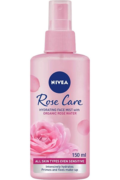 Nivea Body NIVEA Face Mist Hydrating, Care with Organic Rose Water, All Skin ...