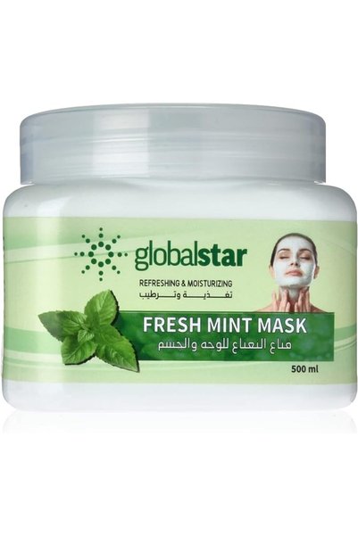 Globalstar قناع النعناع المنعش من جلوبال ستار، 500 مل