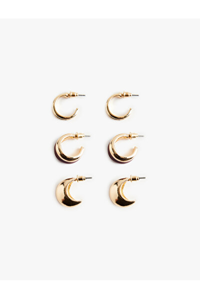 Koton Set of 3 hoop earrings