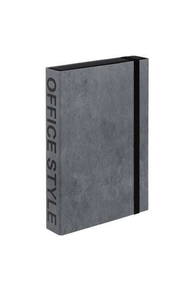 OEM Mapa Gri Stone cu Elastic 24x5x35cm