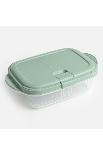 OEM Olive Green Casserole with Push Up Lid and Clips 400ml