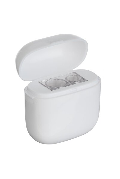 OEM Ascutitoare Dubla Alba Model Husa Casti 4.5x4.5x2cm