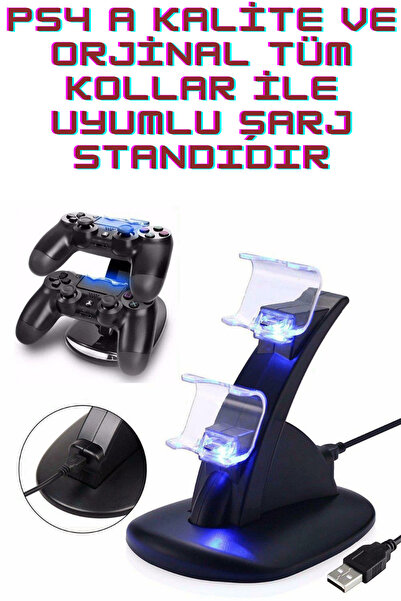 beboncool Dualshock DoubleShock Ps4 Kol Şarj İstasyonu