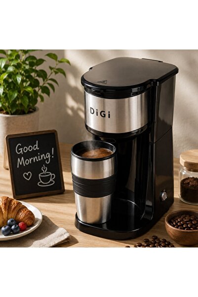 OEM Cafetiera cu Cana Termos 450ml