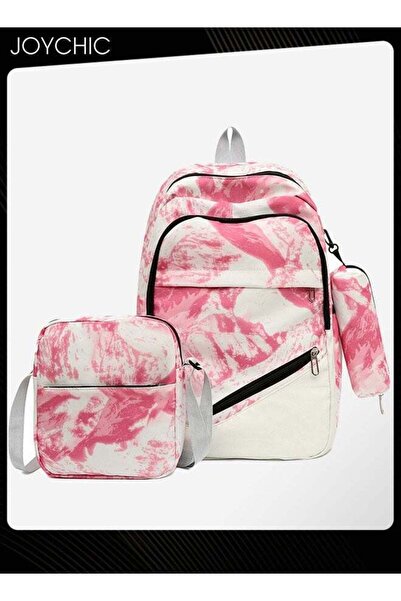 Joychic 3-piece New Style Fashionable Travel Daypack Nylon Waterproof Zipper ...