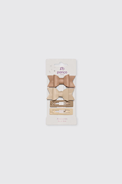 Panço Girl's Beige Buckle Set