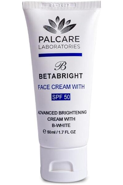PALCARE1 BetaBright Day Cream SPF 50 with β-White™ Peptide, Vitamin C & Hyalu...