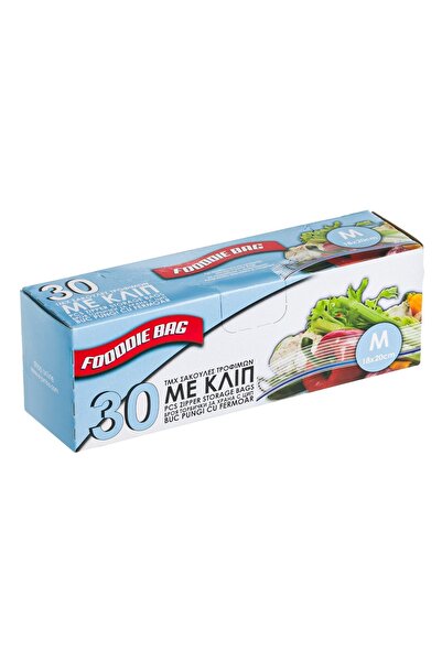 OEM Pungi cu Fermoar pentru Alimente 18x20cm (mici) - 30buc