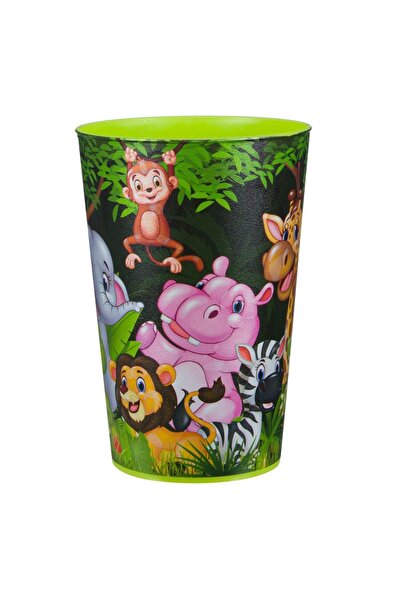 OEM Pahar din Plastic Animale Jungla 340ml