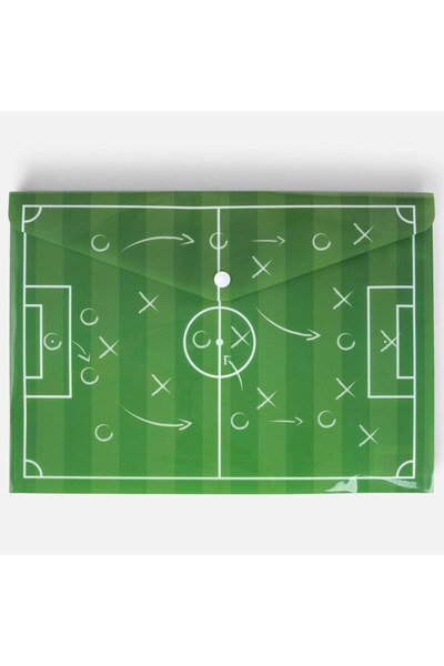 OEM Mapa cu Capsa Teren de Fotbal 33x24cm