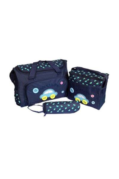 KidLe 4-Piece Multifunctional Baby Diaper Storage Bag Set