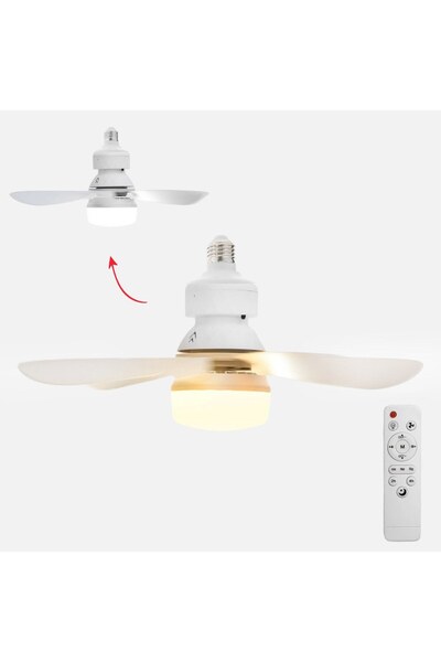 OEM Ventilator de Tavan Lustra cu Elice & Telecomanda 30W - Avec