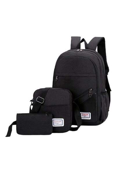 Generic 3-Piece Composite Bag Set Black