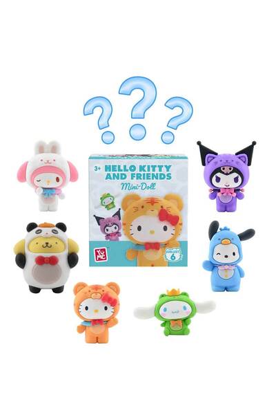 Yume Toys Hello Kitty ve Arkadaşları Orman Arkadaşları Serisi Sürpriz Paketi