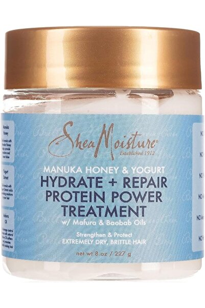 Shea Moisture Manuka Honey And Yogurt Hydrate Plus Repair Protein Power, 8 Oz