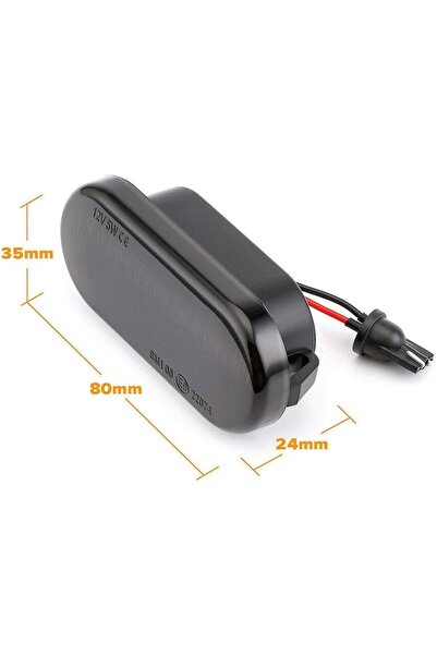 HELECO Δυναμικό Φλας LED Φτερού με Φιμέ Επίστρωση – VW / FORD / SEAT