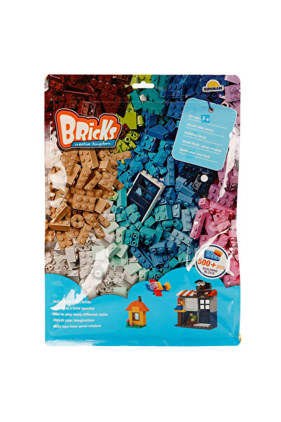 Sunman Bricks Klasik Yapı Blok Seti 500+Parça