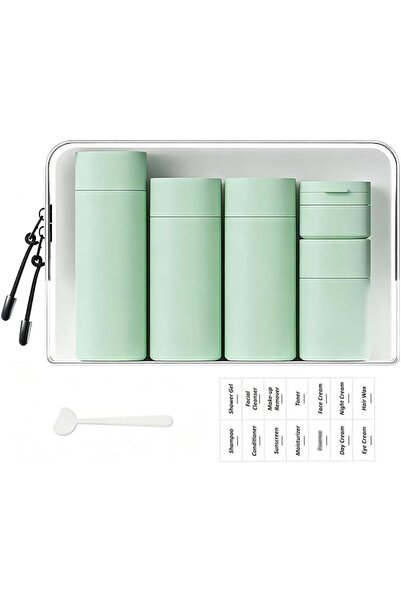 Generic 5 Pcs Travel Cream Dispenser Bottles Set, Containers Leak Proof Refil...