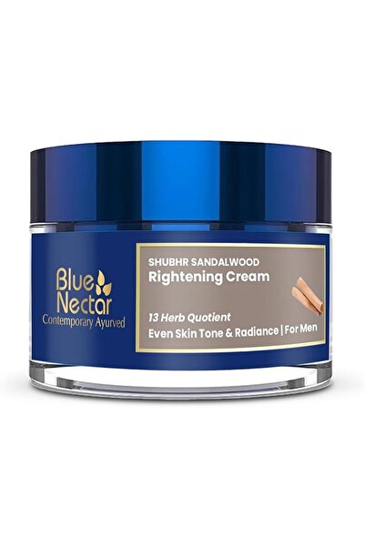 Blue Nectar Sandalwood Face Moisturizer for Men | Hydrating Face Cream
