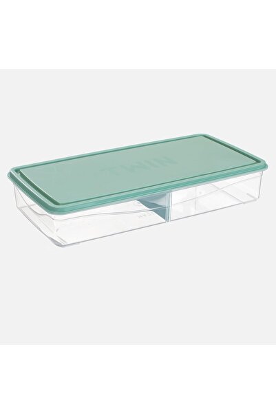 OEM 2 Compartment Casserole & Mint Green Lid 1.2L