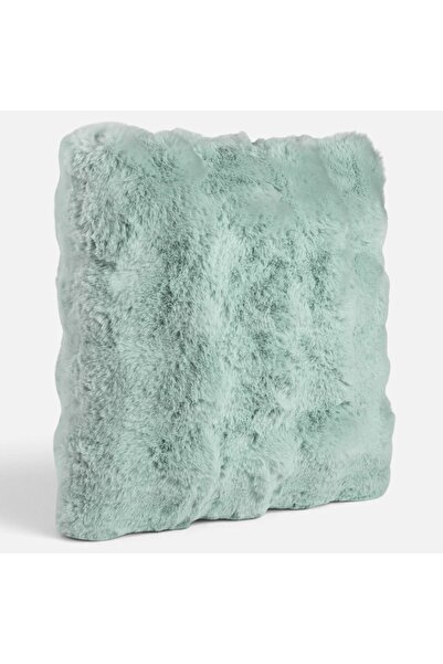 OEM Perna Decorativa Verde Menta Model in Relief pentru Canapea 45x45cm