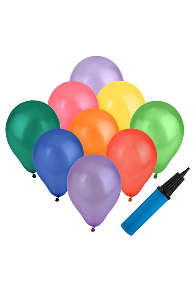 OEM Baloane de Petrecere Colorate 2 Marimi & Pompa - 40buc.