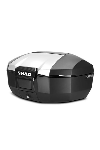 Shad SH51 Alüminyum Motosiklet Arka Çanta 51 Litre Kapasite Top Case Motor Çanta