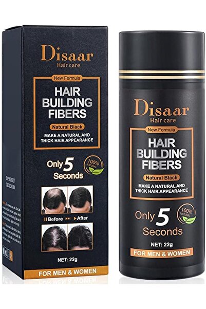 DISAAR Beauty Disaar Protein Fiber Thickening & Building Hair Black 22g