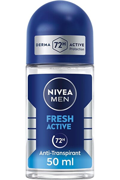 Nivea Body NIVEA MEN Antiperspirant Roll-on for Men, 72h Protection, Fresh Ac...