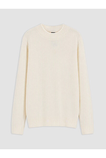 LC Waikiki Rmz Gi̇yi̇m Farkiyla Zero Roba Collar Boys' Sweater