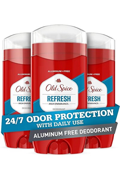 Old Spice Aluminum Free Deodorant for Men, High Endurance Refresh, 3 oz each,...