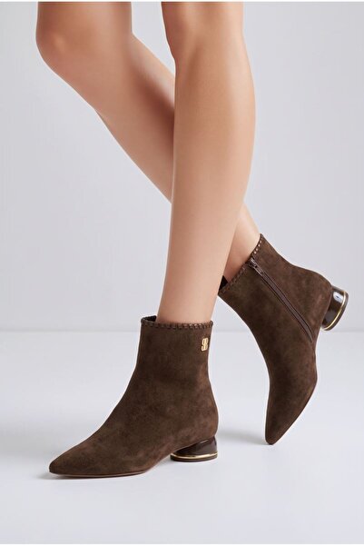 Alphus Vollex Short Heeled Women's Stylish Boots